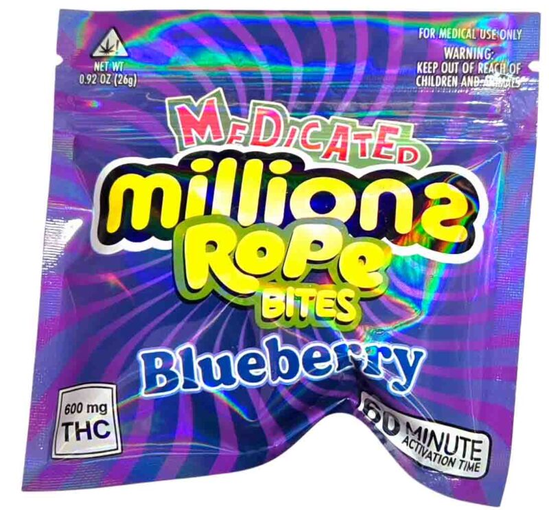 Millons Rope Bite - Blue Berry 600mg